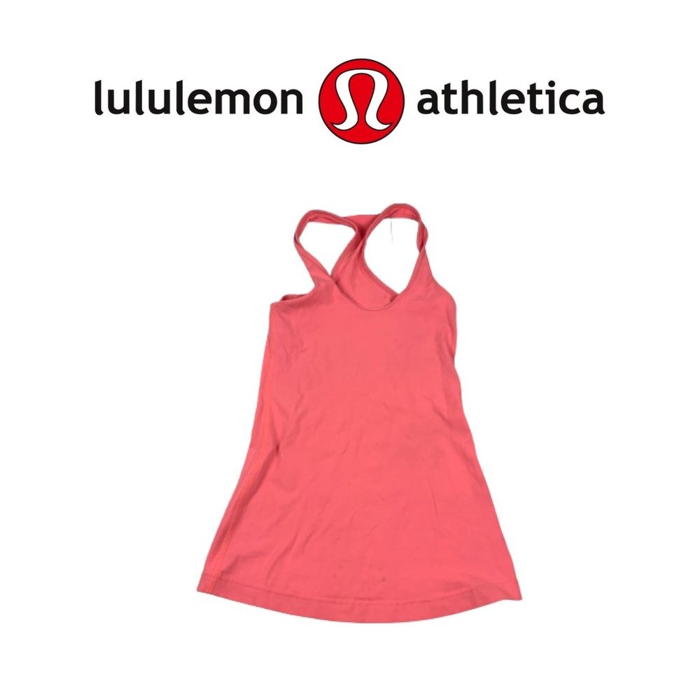 Lululemon Salmon Color Yoga Top. Sz S